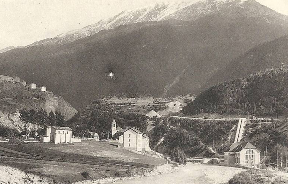 Avrieux et sa centrale hydroelectrique