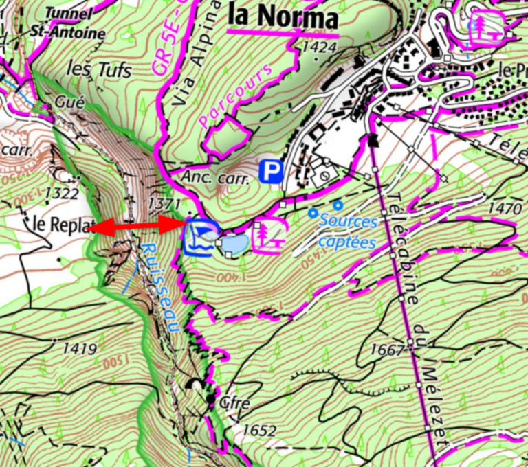 Projet de passerelle au dessus du Saint Antoine