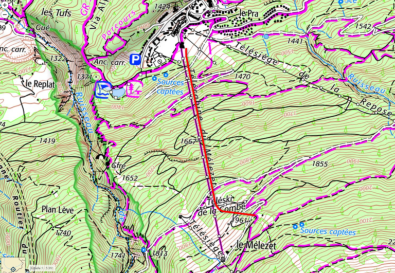 Tyrolienne géante Gravity express